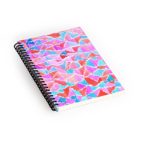 Amy Sia Scribbles Spiral Notebook