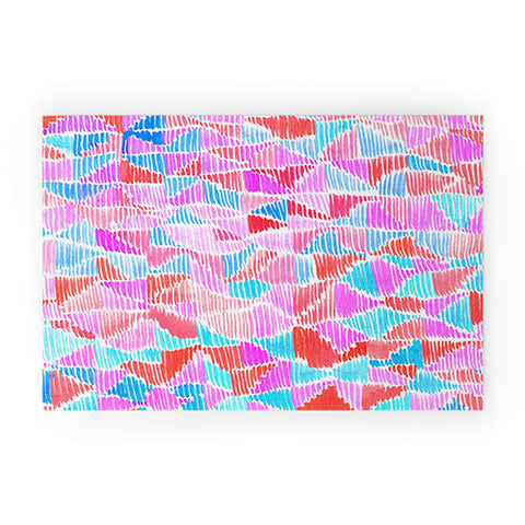 Amy Sia Scribbles Welcome Mat