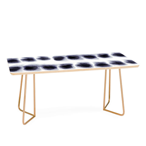 Amy Sia Smudge Black Coffee Table