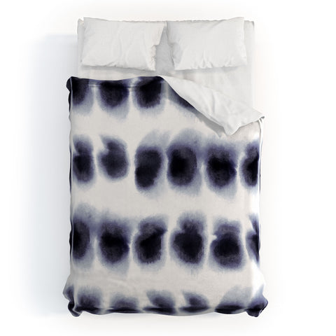 Amy Sia Smudge Black Duvet Cover
