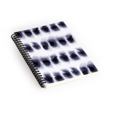 Amy Sia Smudge Black Spiral Notebook