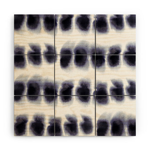 Amy Sia Smudge Black Wood Wall Mural