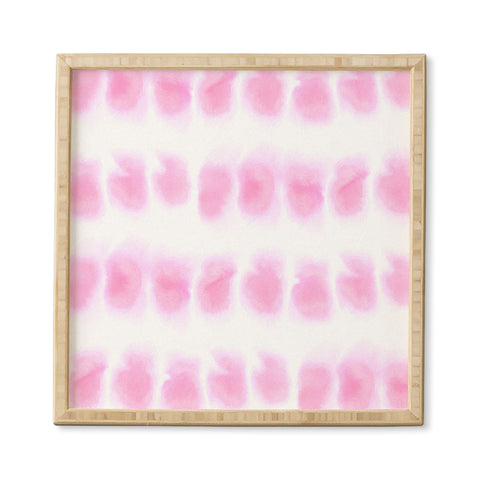 Amy Sia Smudge Pink Framed Wall Art