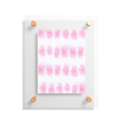 Amy Sia Smudge Pink Floating Acrylic Print