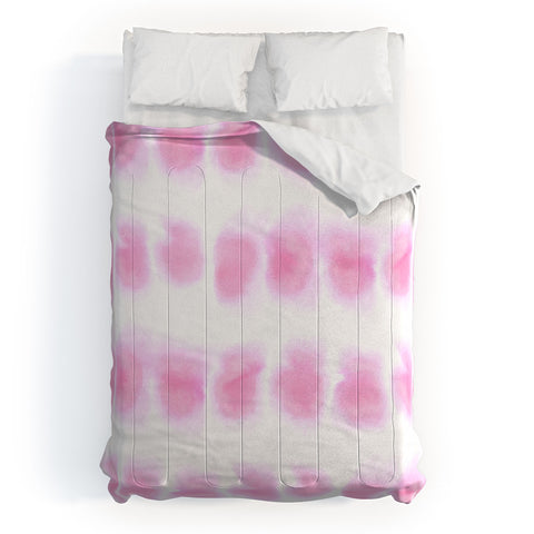 Amy Sia Smudge Pink Comforter