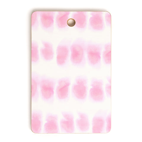 Amy Sia Smudge Pink Cutting Board Rectangle