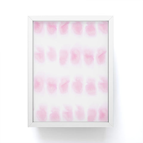 Amy Sia Smudge Pink Framed Mini Art Print