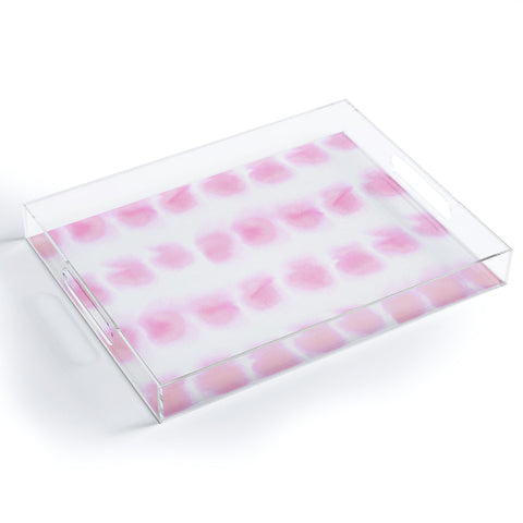 Amy Sia Smudge Pink Acrylic Tray