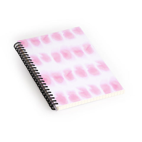 Amy Sia Smudge Pink Spiral Notebook