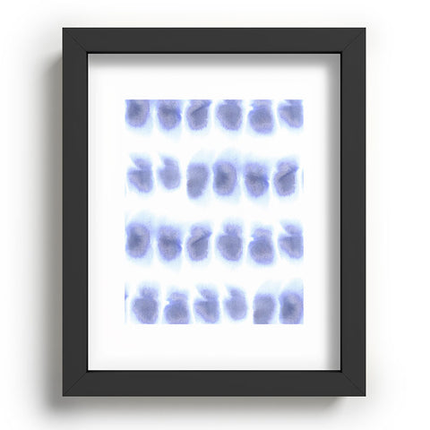 Amy Sia Smudge Purple Recessed Framing Rectangle