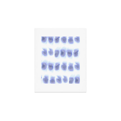 Amy Sia Smudge Purple Art Print