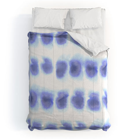 Amy Sia Smudge Purple Comforter