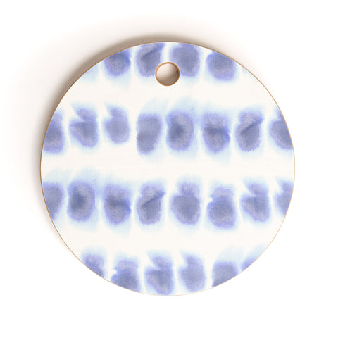 Amy Sia Smudge Purple Cutting Board Round