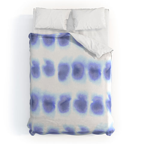 Amy Sia Smudge Purple Duvet Cover
