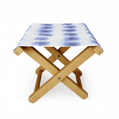 Amy Sia Smudge Purple Folding Stool