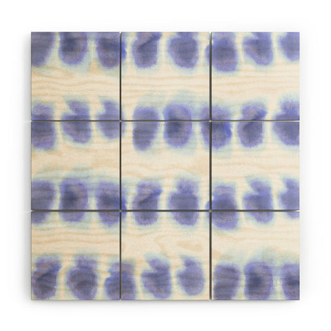 Amy Sia Smudge Purple Wood Wall Mural