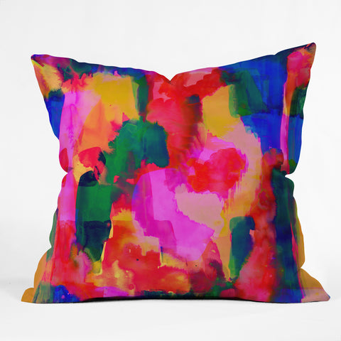 Amy Sia Spirit 1 Outdoor Throw Pillow