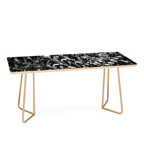 Amy Sia Splatter Black and White Coffee Table
