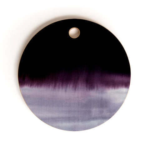 Amy Sia Squall Monochrome Cutting Board Round