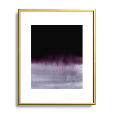 Amy Sia Squall Monochrome Metal Framed Art Print
