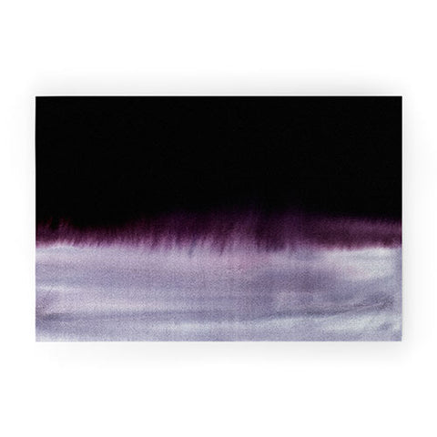 Amy Sia Squall Monochrome Welcome Mat