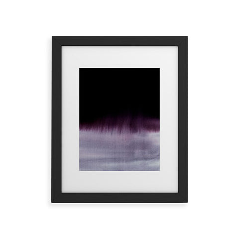 Amy Sia Squall Monochrome Framed Art Print
