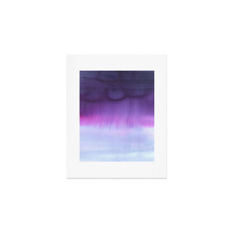 Amy Sia Squall Purple Art Print