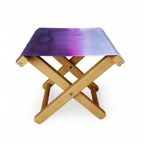 Amy Sia Squall Purple Folding Stool