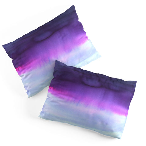 Amy Sia Squall Purple Pillow Shams