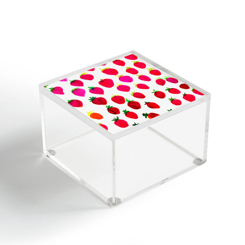 Amy Sia Strawberry Fruit Acrylic Box