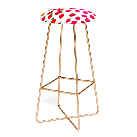 Amy Sia Strawberry Fruit Bar Stool