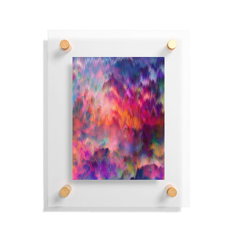 Amy Sia Sunset Storm Floating Acrylic Print