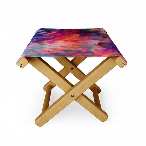 Amy Sia Sunset Storm Folding Stool