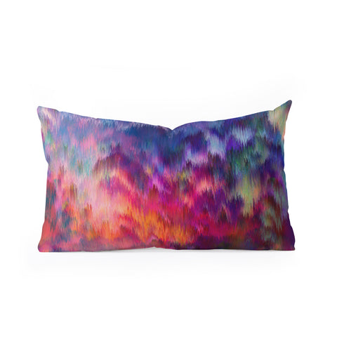 Amy Sia Sunset Storm Oblong Throw Pillow