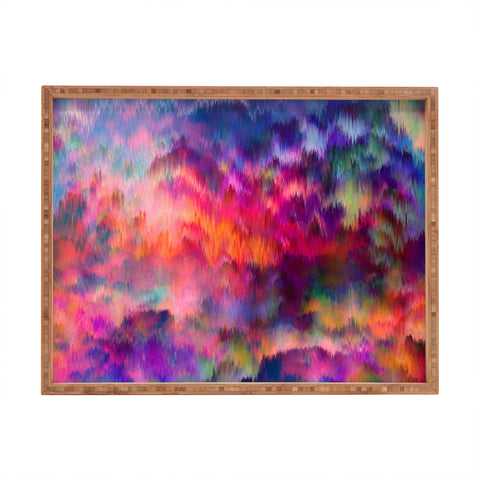 Amy Sia Sunset Storm Rectangular Tray