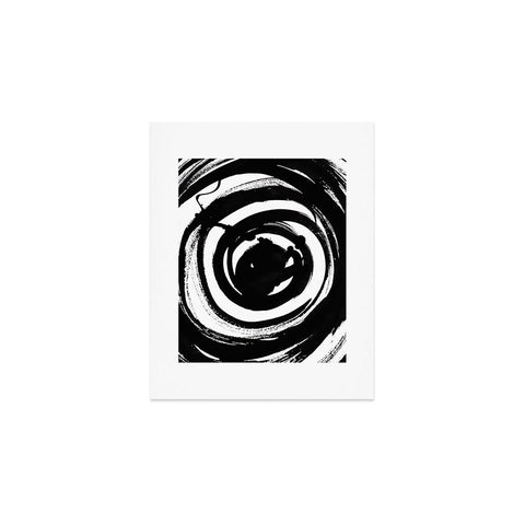 Amy Sia Swirl Black Art Print