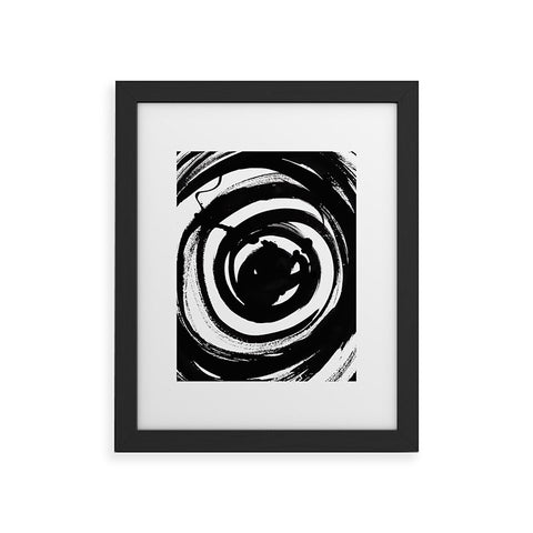 Amy Sia Swirl Black Framed Art Print