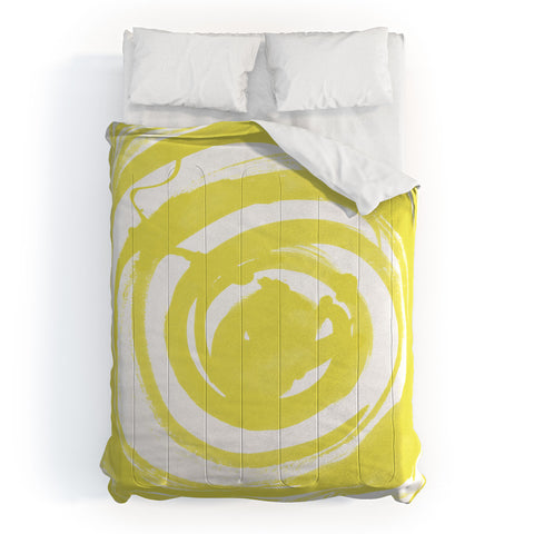 Amy Sia Swirl Ochre Comforter