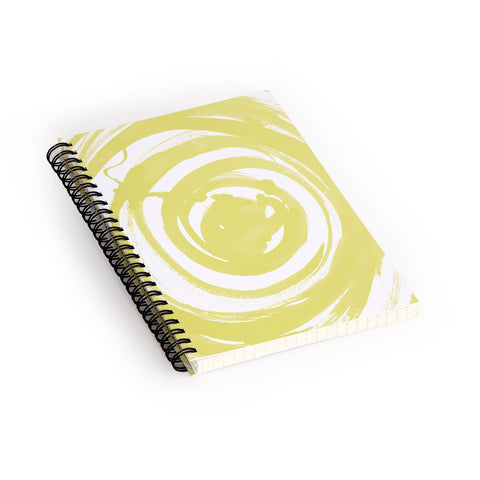Amy Sia Swirl Ochre Spiral Notebook