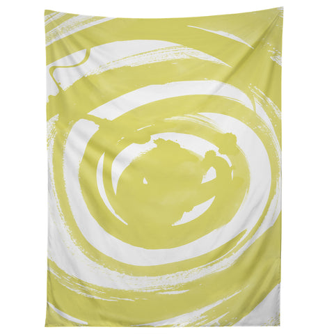 Amy Sia Swirl Ochre Tapestry
