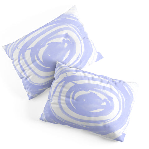 Amy Sia Swirl Pale Blue Pillow Shams