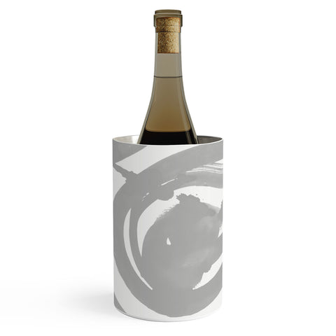 Amy Sia Swirl Pale Gray Wine Chiller