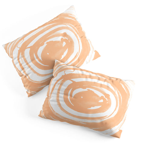 Amy Sia Swirl Peach Pillow Shams