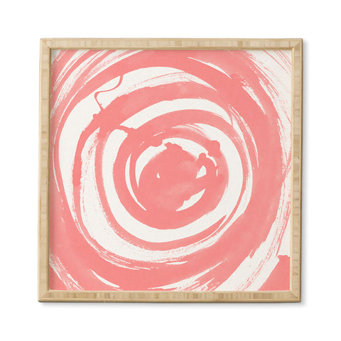 Amy Sia Swirl Rose Framed Wall Art