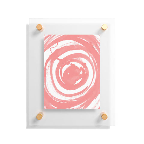 Amy Sia Swirl Rose Floating Acrylic Print