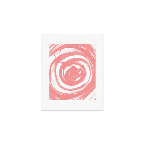 Amy Sia Swirl Rose Art Print
