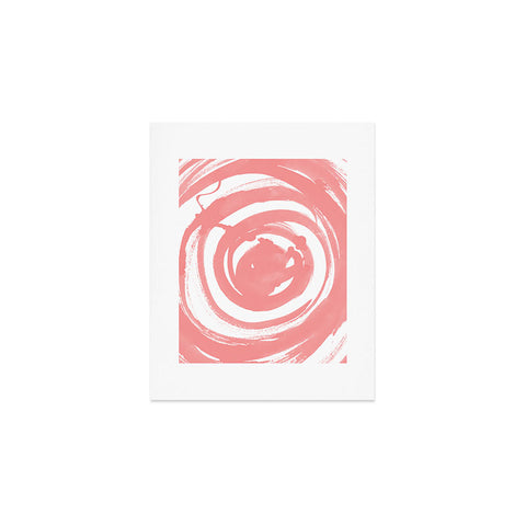 Amy Sia Swirl Rose Art Print