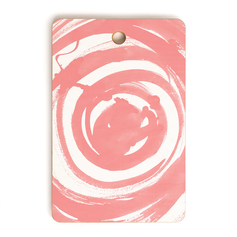 Amy Sia Swirl Rose Cutting Board Rectangle