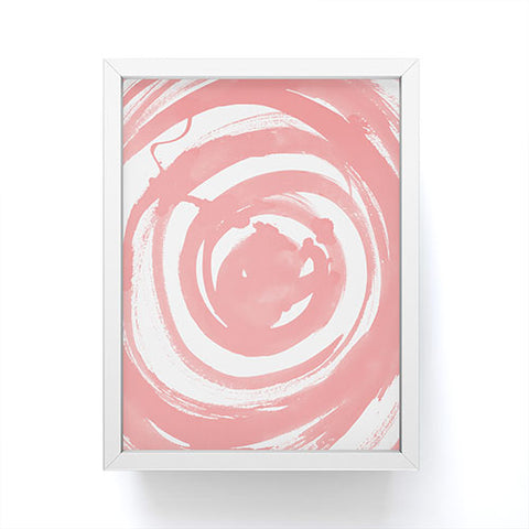 Amy Sia Swirl Rose Framed Mini Art Print