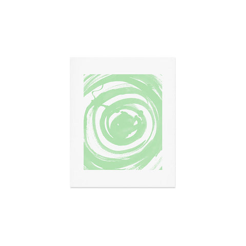 Amy Sia Swirl Sage Art Print